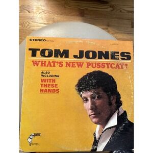 Parrot Tom Jones What's New Pussycat? Vinyl LP PAS 71006 Stereo Good 1965 Pop
